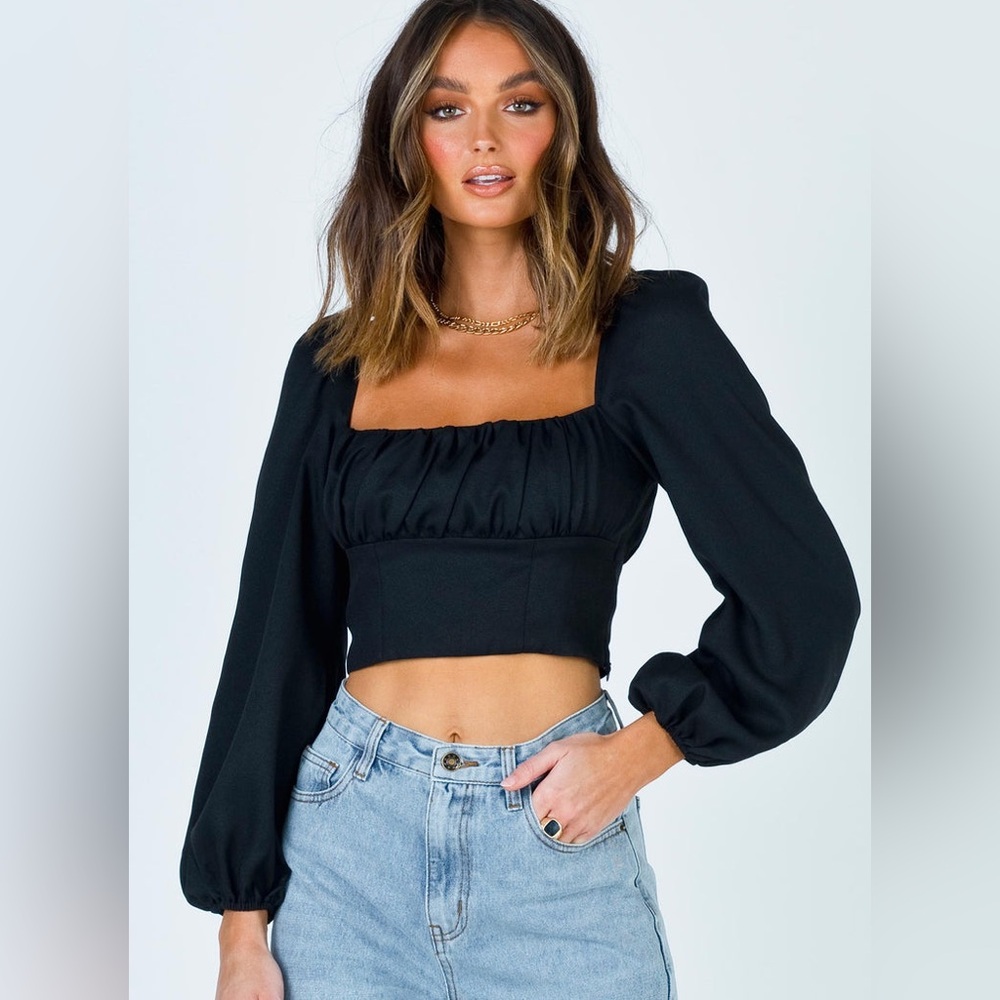 Princess Polly Ariah Long Sleeve Top